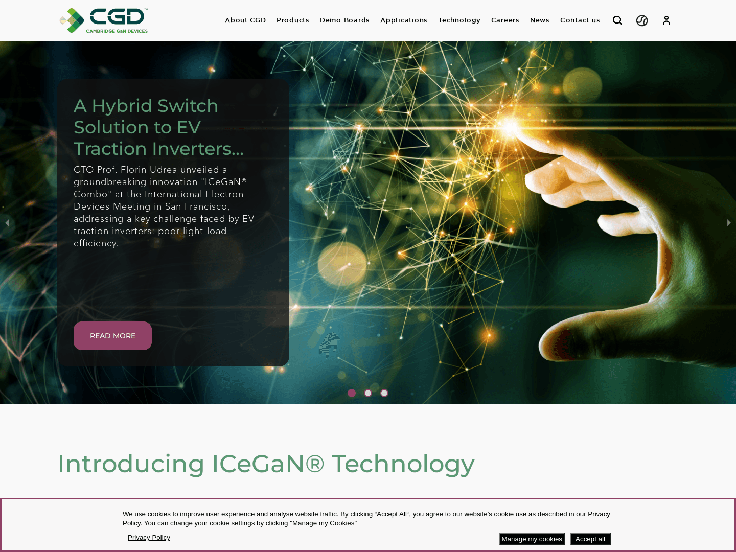 "Cambridge GaN Devices Secures $32 Million Investment"