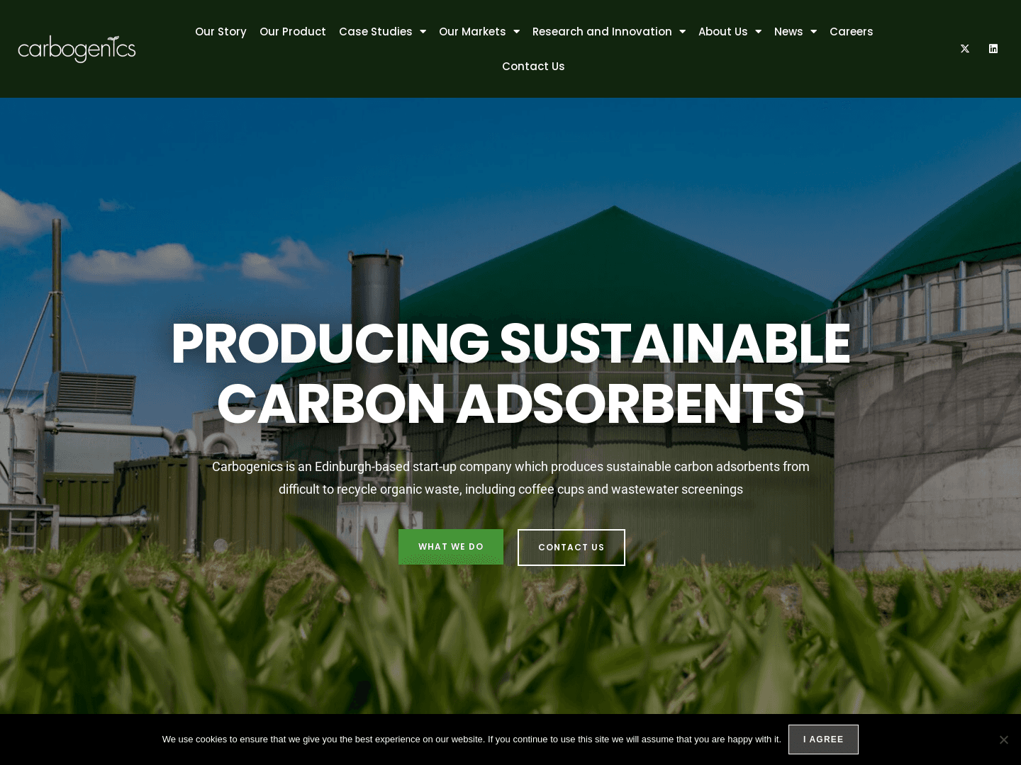 "Carbogenics Secures Funding for Sustainable Biochar Innovations"