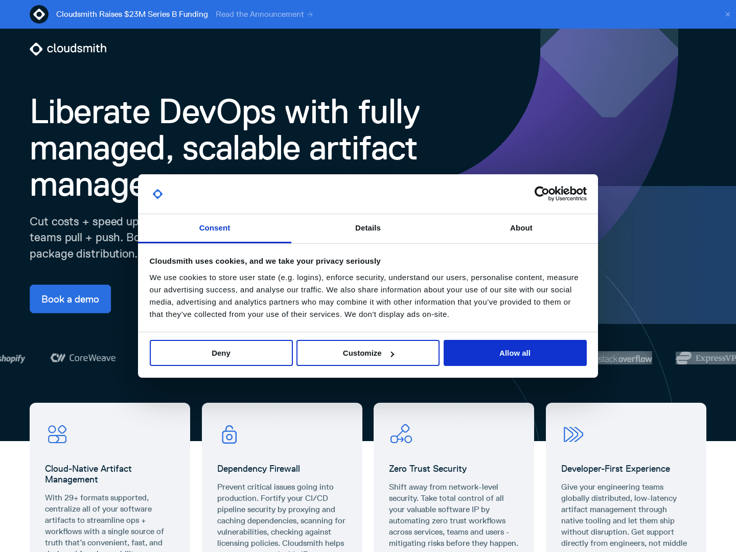 Cloudsmith Secures £8.7M to Enhance Software Supply Chains
