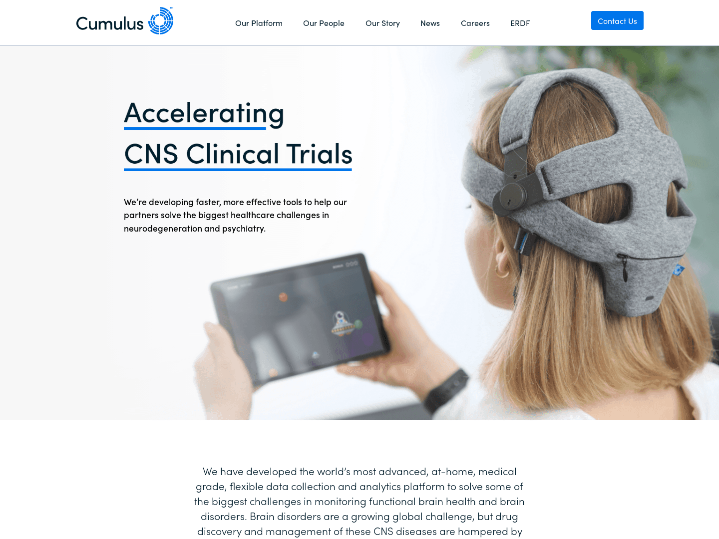 Cumulus Secures £3.5M to Advance Neuroscience Innovations