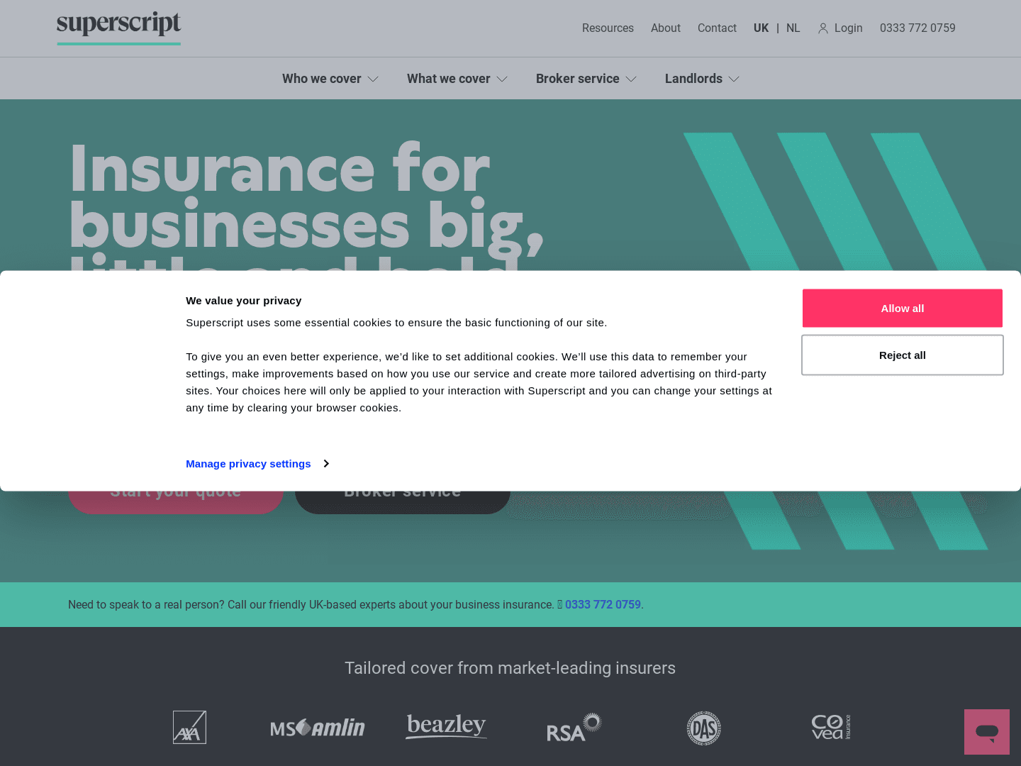 "Superscript Raises £45 Million for Insurtech Expansion"