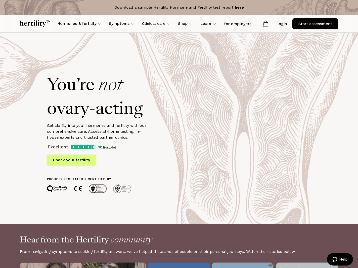 "Hertility Health Secures £4.2 Million for Women's Health"