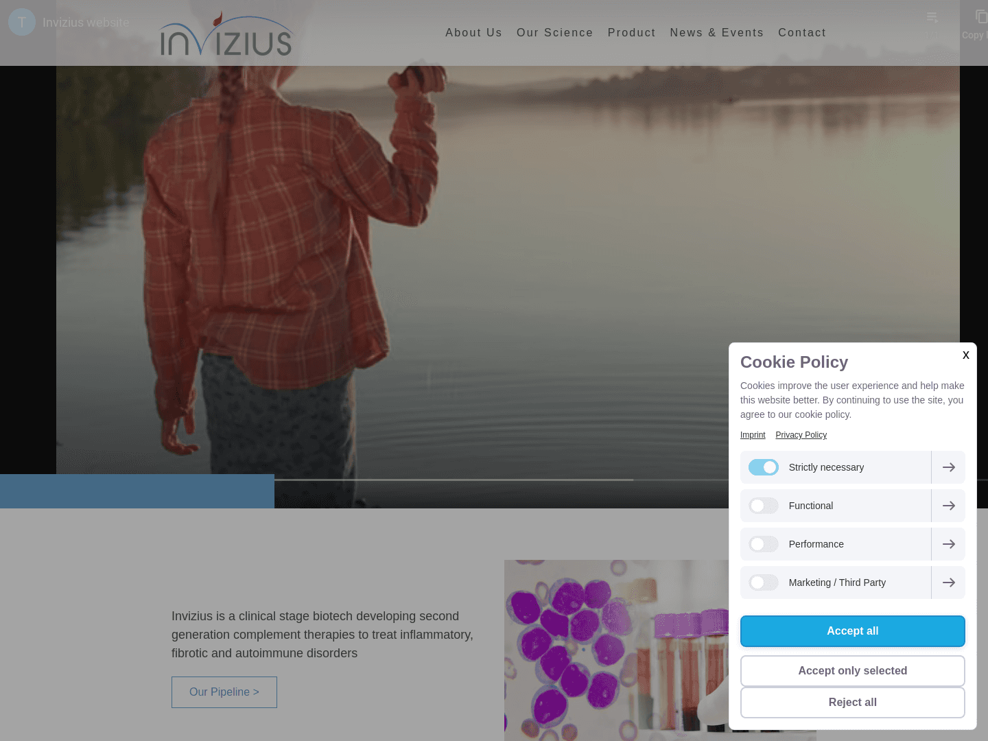 Invizius Secures £950k Funding to Advance H-Guard Treatment
