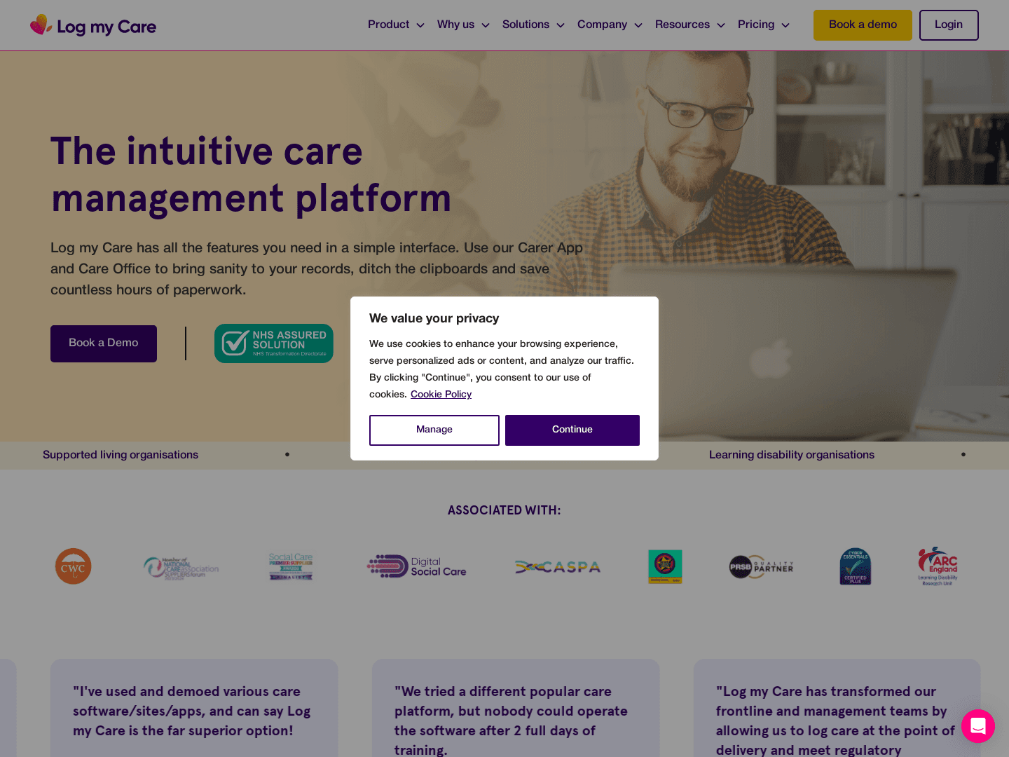 "Log my Care Raises £3M for Digital Care"