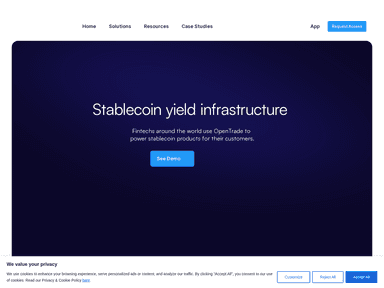 "OpenTrade: Pioneering Growth in the Stablecoin Market"