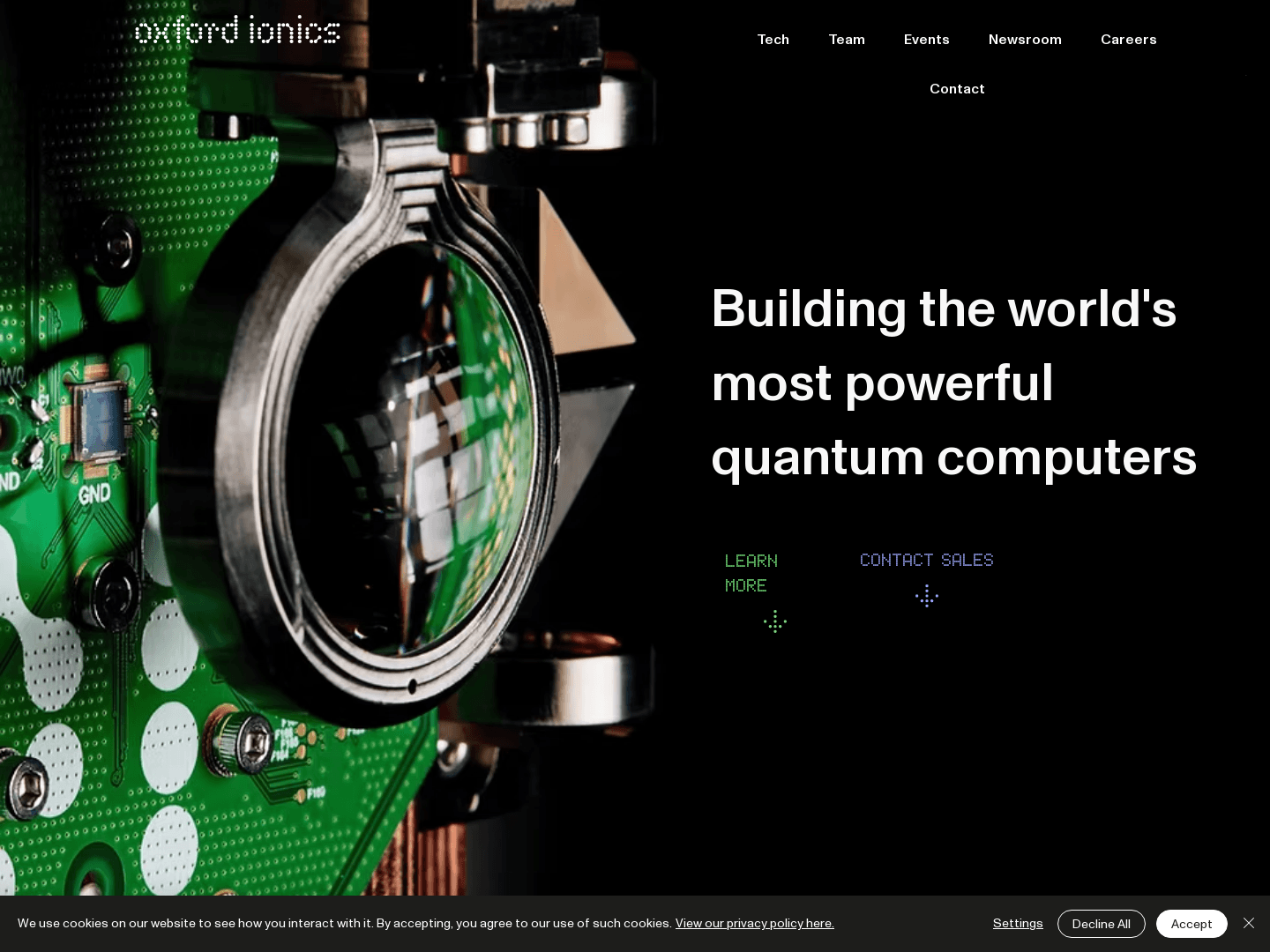 "Oxford Ionics Secures £30 Million for Quantum Computing Expansion"
