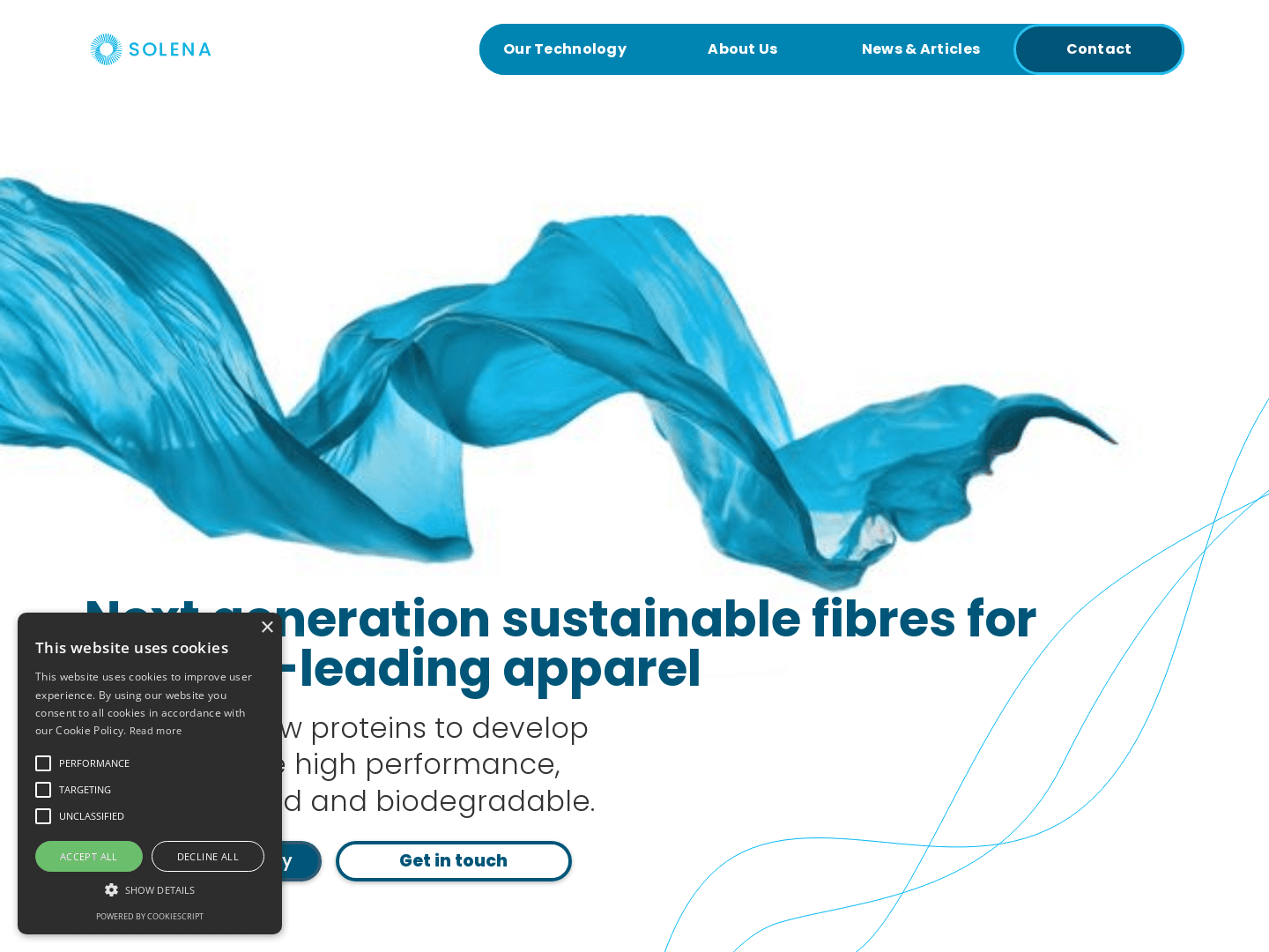 "Solena Materials Secures £5,050,000 for Sustainable Fashion"