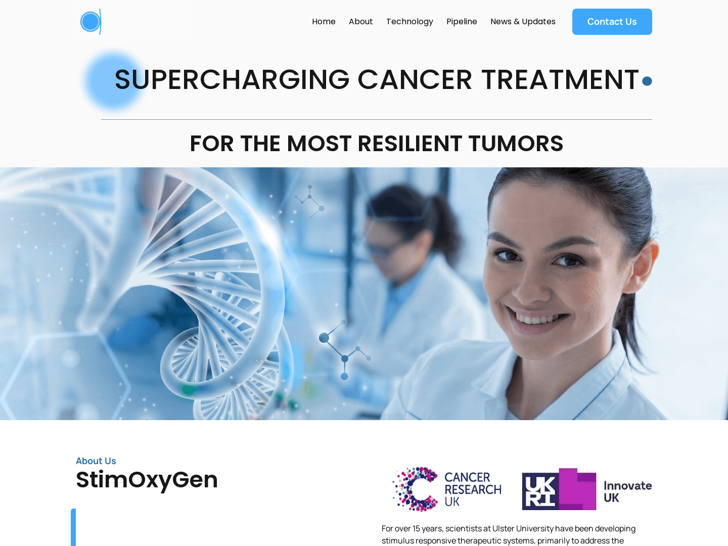 StimOxyGen Secures £1.5M to Advance Cancer Therapies